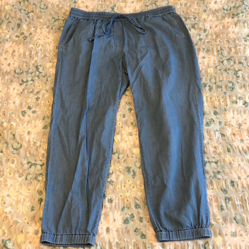 J Crew Denim Joggers